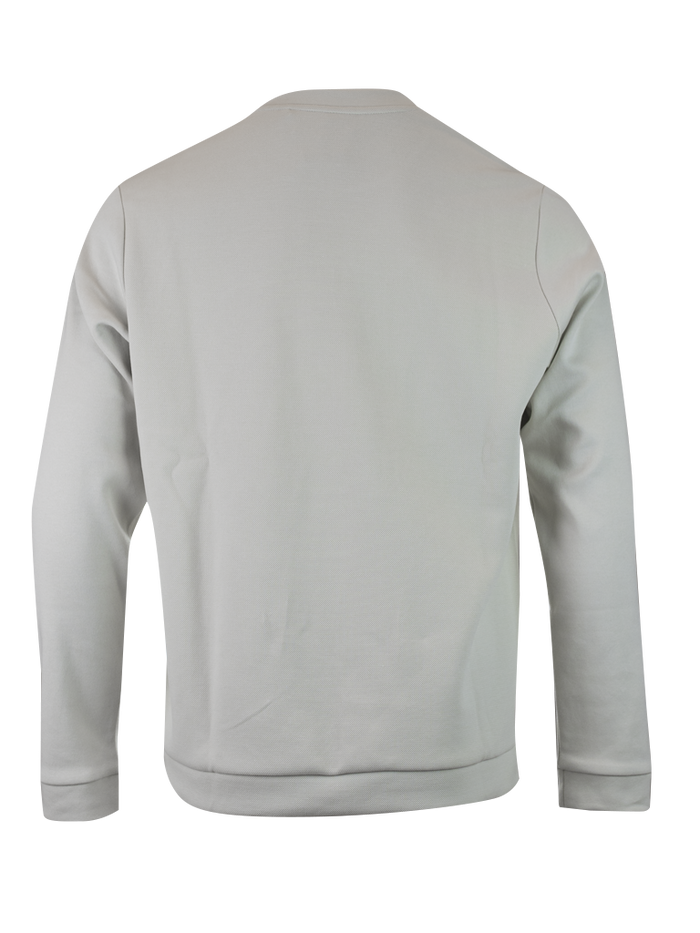 Hugo Boss Elegant Beige Cotton Sweatshirt