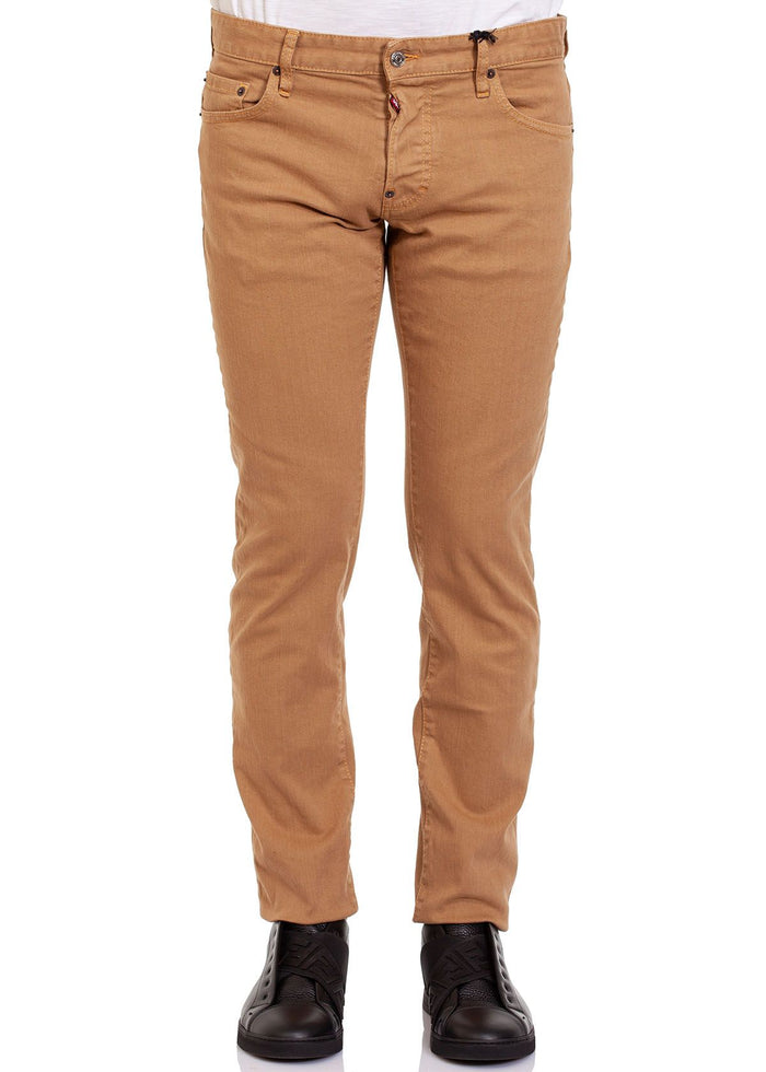 Dsquared² Brown Cotton Men's Jeans