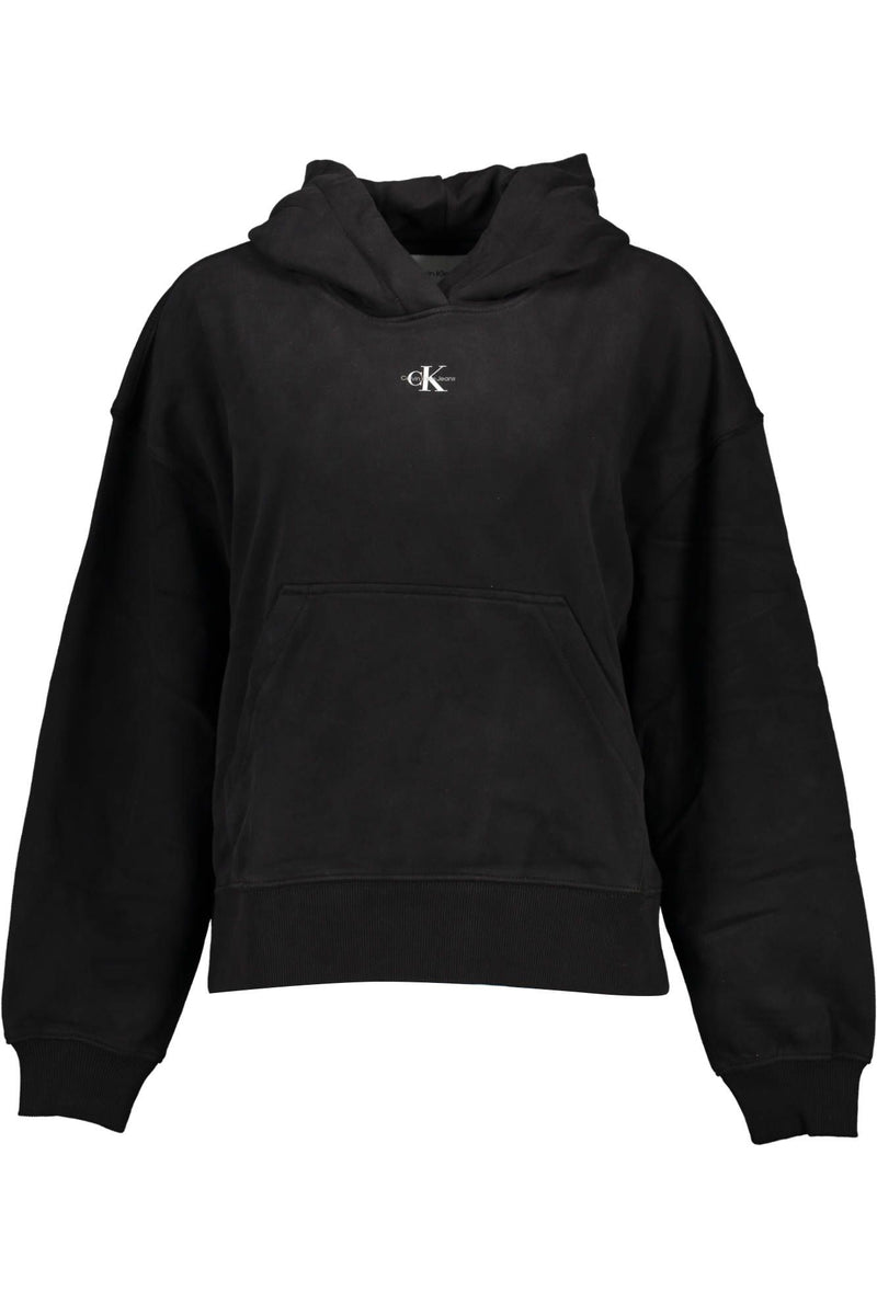 Calvin Klein Elegant Long-Sleeve Hooded Sweatshirt