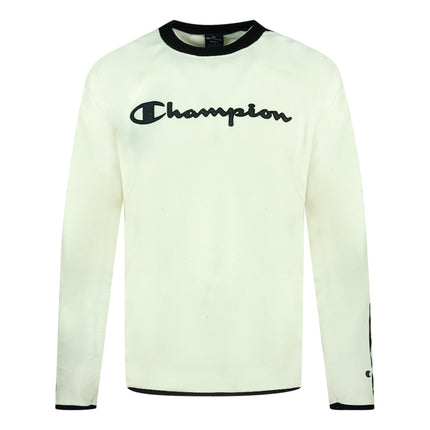 Champion 214771 WW005 White Fleece Sweatshirt