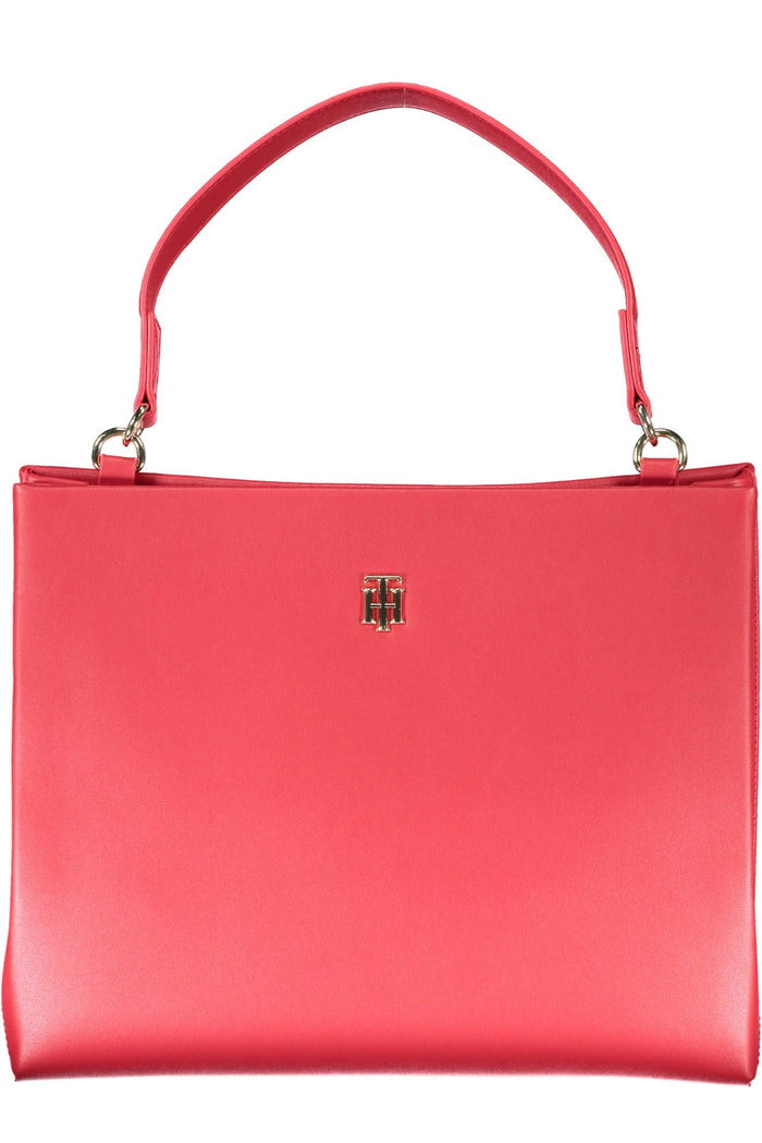 Tommy Hilfiger Red Polyethylene Women Handbag