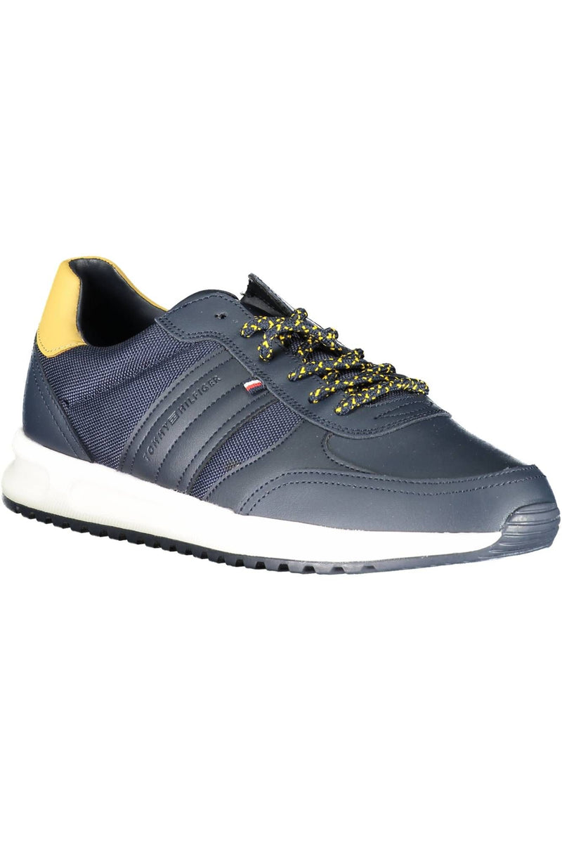 Tommy Hilfiger Blue Synthetic Men Sneaker