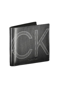 Calvin Klein Sleek Black Leather RFID Wallet