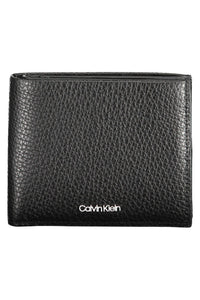 Calvin Klein Elegant Black Leather Men's Wallet