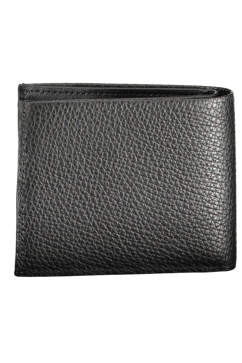 Calvin Klein Elegant Black Leather Men's Wallet