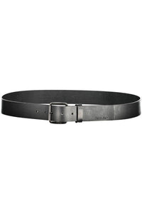 Calvin Klein Sleek Leather Belt with Metal Buckle