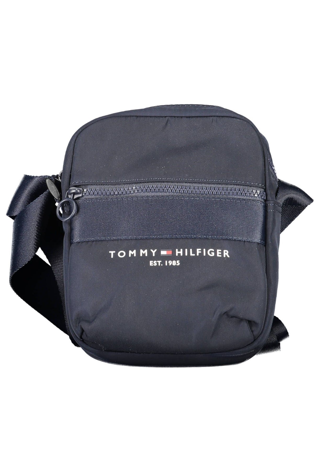 Tommy Hilfiger Chic Blue Shoulder Bag with Contrasting Details