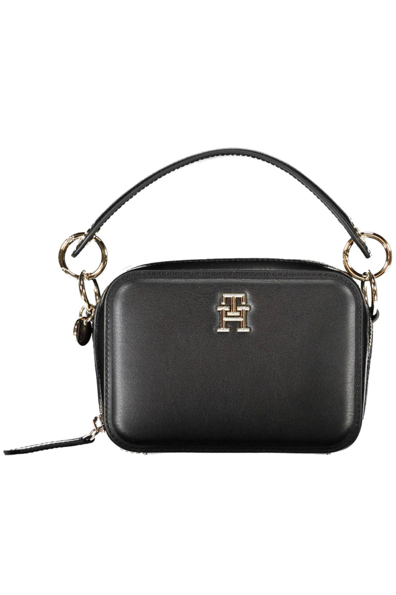 Tommy Hilfiger Black Polyethylene Women Handbag