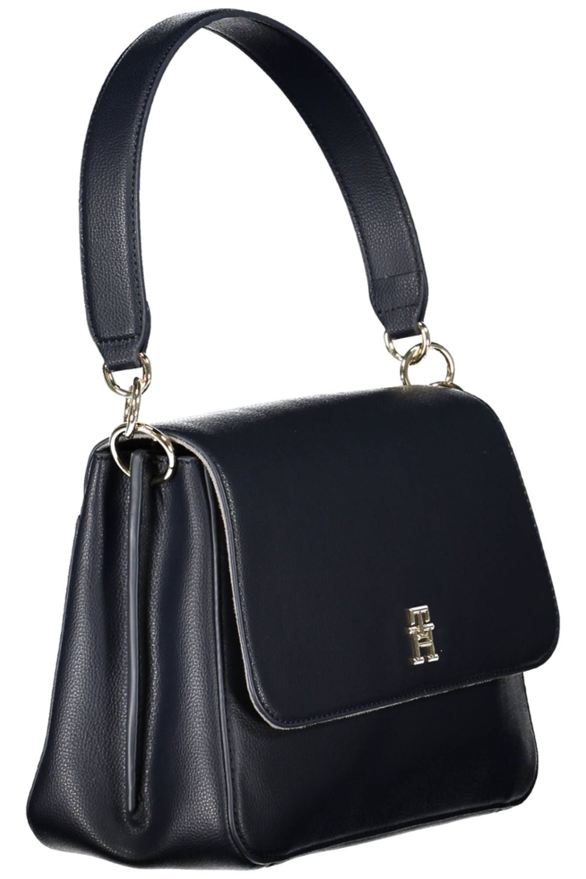 Tommy Hilfiger Elegant Blue Shoulder Bag with Contrasting Details