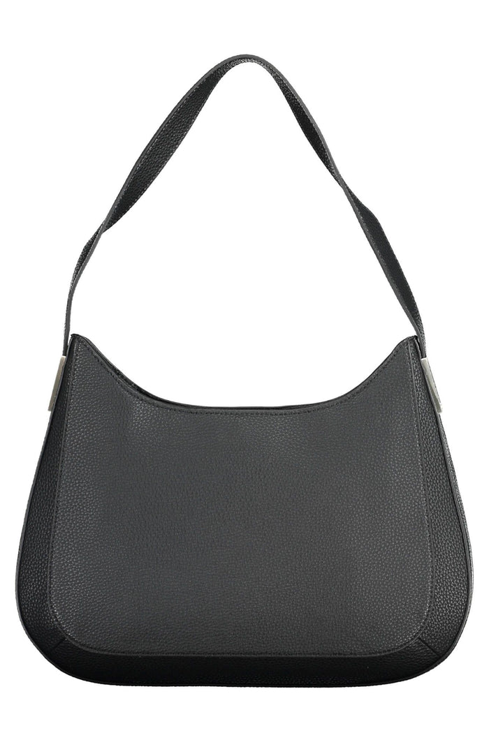 Calvin Klein Elegant Black One-Shoulder Handbag