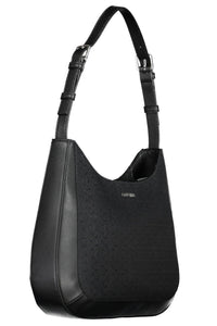 Calvin Klein Elegant Black Recycled Shoulder Bag