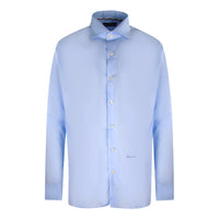 Aquascutum Long Sleeve Royal Blue Shirt