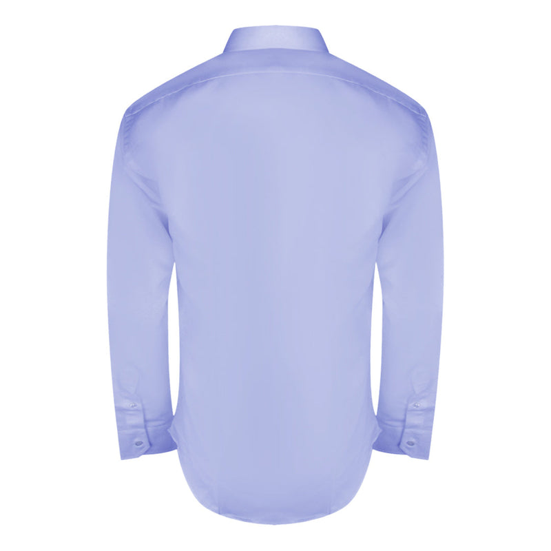 Aquascutum Long Sleeve Royal Blue Shirt