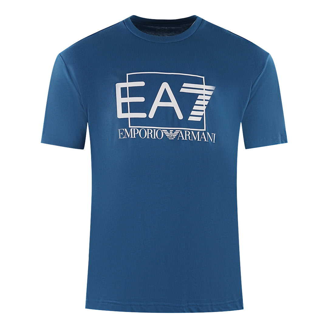 Ea7 Mens 3Rpt09 Pj02Z 1534 T Shirt Blue