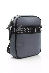 Cerruti 1881 Gray Nylon Men Messenger Bag