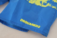 Dsquared² Exquisite Blue Green Swim Shorts Boxer