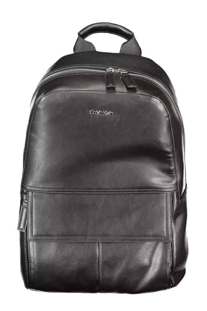 Calvin Klein Sleek Black Eco-Conscious Backpack