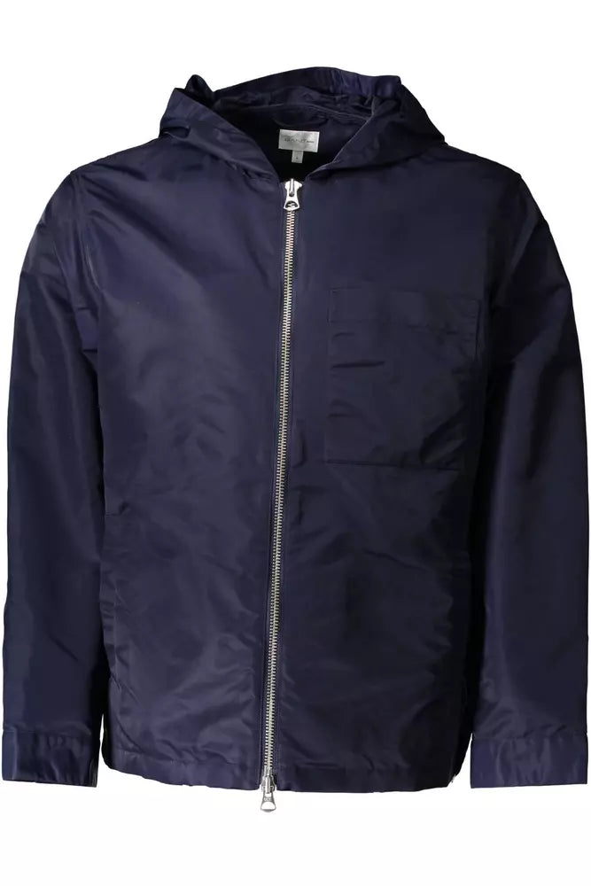 Gant Blue Nylon Men Jacket