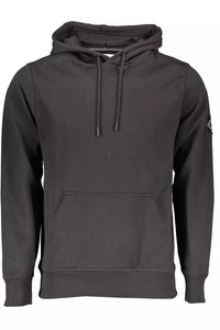 Calvin Klein Sleek Cotton Hooded Sweatshirt with Logo