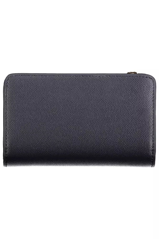 Tommy Hilfiger Elegant Blue Wallet with Multiple Compartments