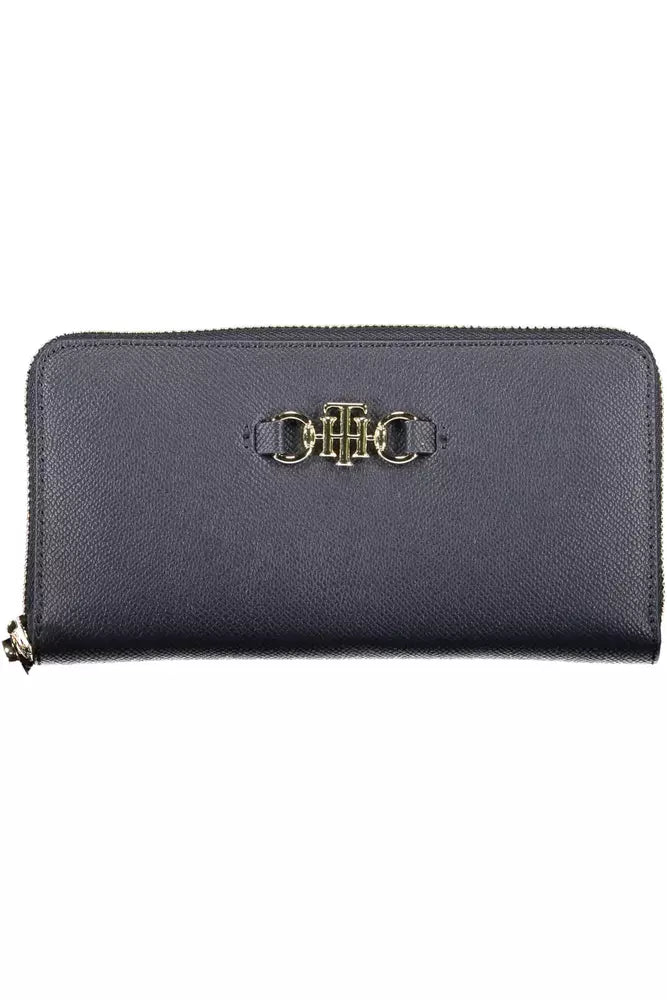 Tommy Hilfiger Blue Polyethylene Women Wallet