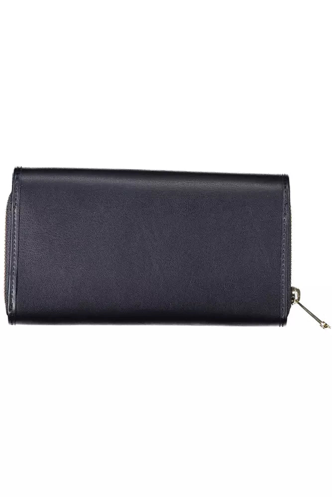 Tommy Hilfiger Blue Polyethylene Women Wallet