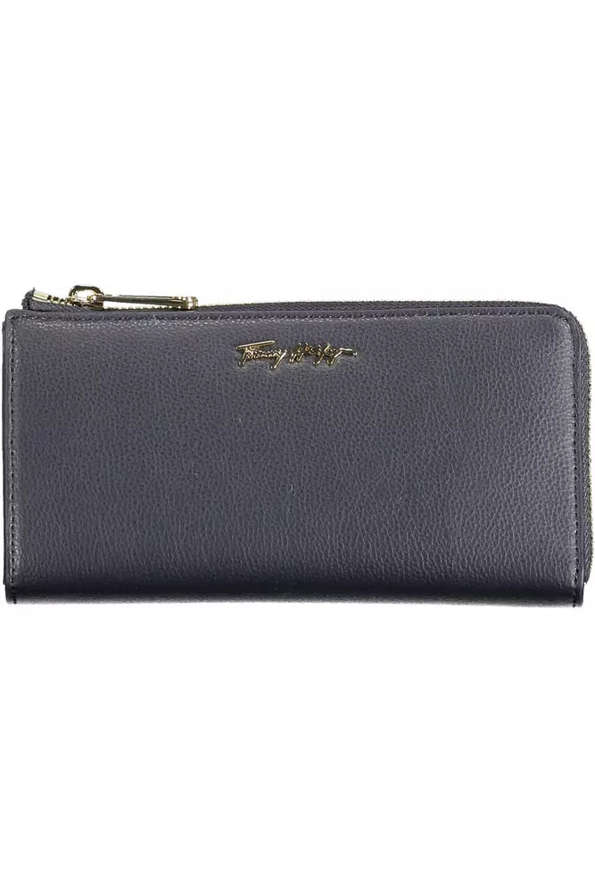 Tommy Hilfiger Blue Polyethylene Women Wallet