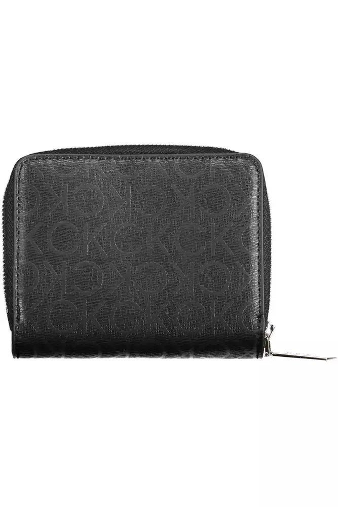 Calvin Klein Elegant Black Wallet with RFID Block & Coin Purse