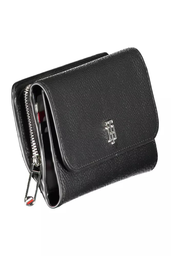 Tommy Hilfiger Black Polyethylene Women Wallet