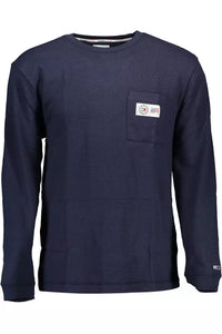 Tommy Hilfiger Blue Cotton Men Sweater