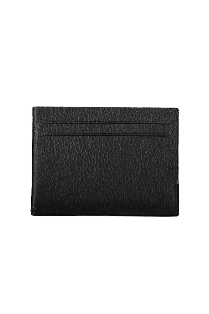 Calvin Klein Sleek Leather Card Holder With Logo Detail