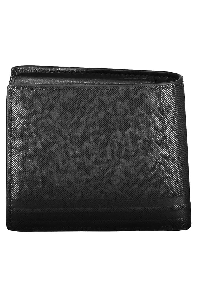 Tommy Hilfiger Chic Black Leather Bifold Wallet