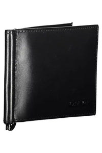 Calvin Klein Sleek Black Leather Wallet with RFID Block