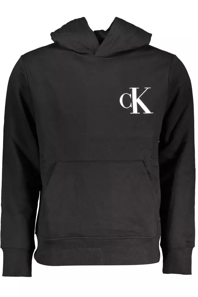 Calvin Klein Chic Hooded Sweatshirt with Signature Print