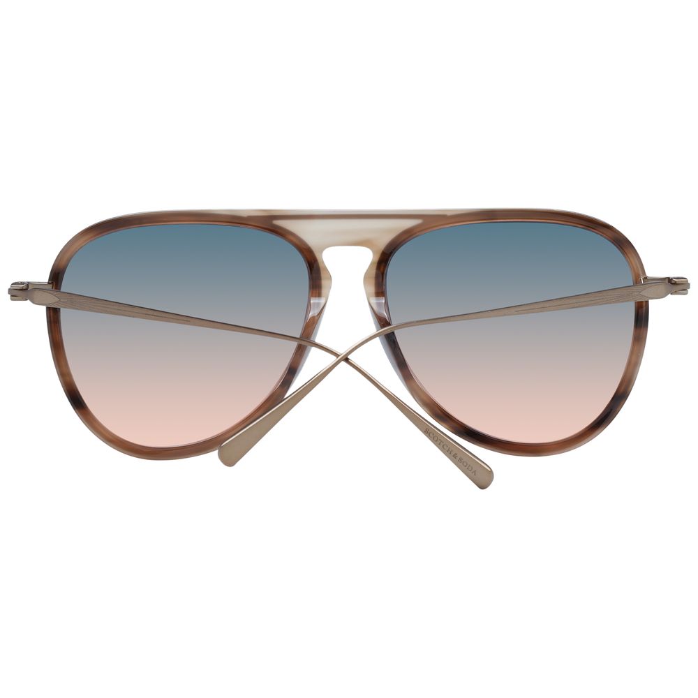 Scotch & Soda Brown Men Sunglasses