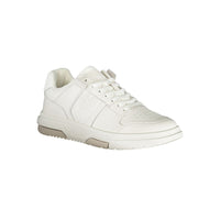 Tommy Hilfiger White Polyethylene Men Sneaker