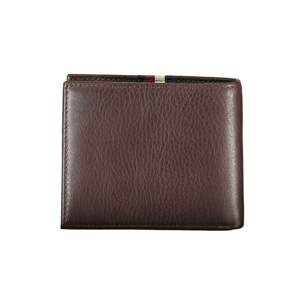 Tommy Hilfiger Brown Leather Men Wallet