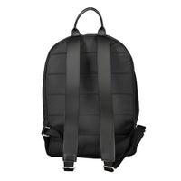 Tommy Hilfiger Chic Black Designer Backpack with Logo Detail