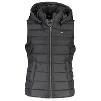 Tommy Hilfiger Elevated Sleeveless Hooded Jacket in Black