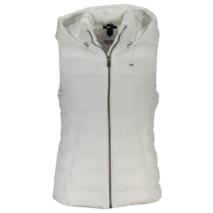 Tommy Hilfiger White Polyester Women Jacket