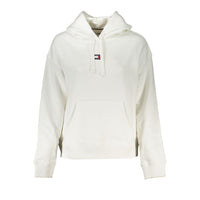 Tommy Hilfiger Elegant White Hooded Sweatshirt