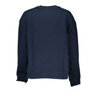 Tommy Hilfiger Chic Blue Crew Neck Cotton Sweatshirt