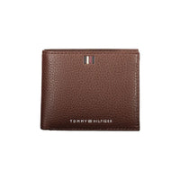 Tommy Hilfiger Elegant Leather Wallet with Contrast Details