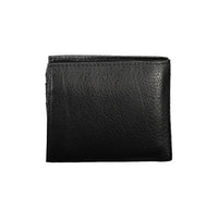 Tommy Hilfiger Sleek Black Leather Wallet with Ample Storage