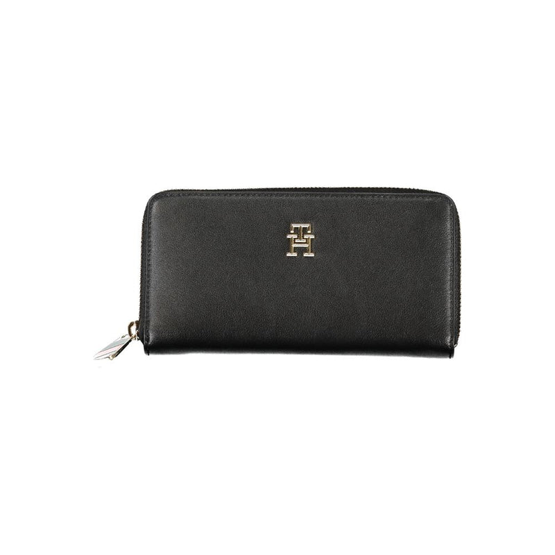 Tommy Hilfiger Sleek Polyester Blend Zip Wallet