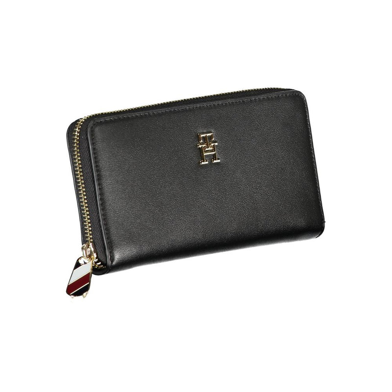 Tommy Hilfiger Sleek Polyester Blend Zip Wallet