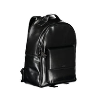 Calvin Klein Elegant Black Urban Backpack with Laptop Compartment