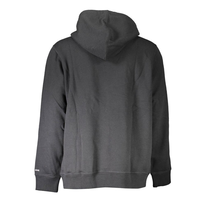 Calvin Klein Sleek Hooded Sweatshirt with Central Pocket