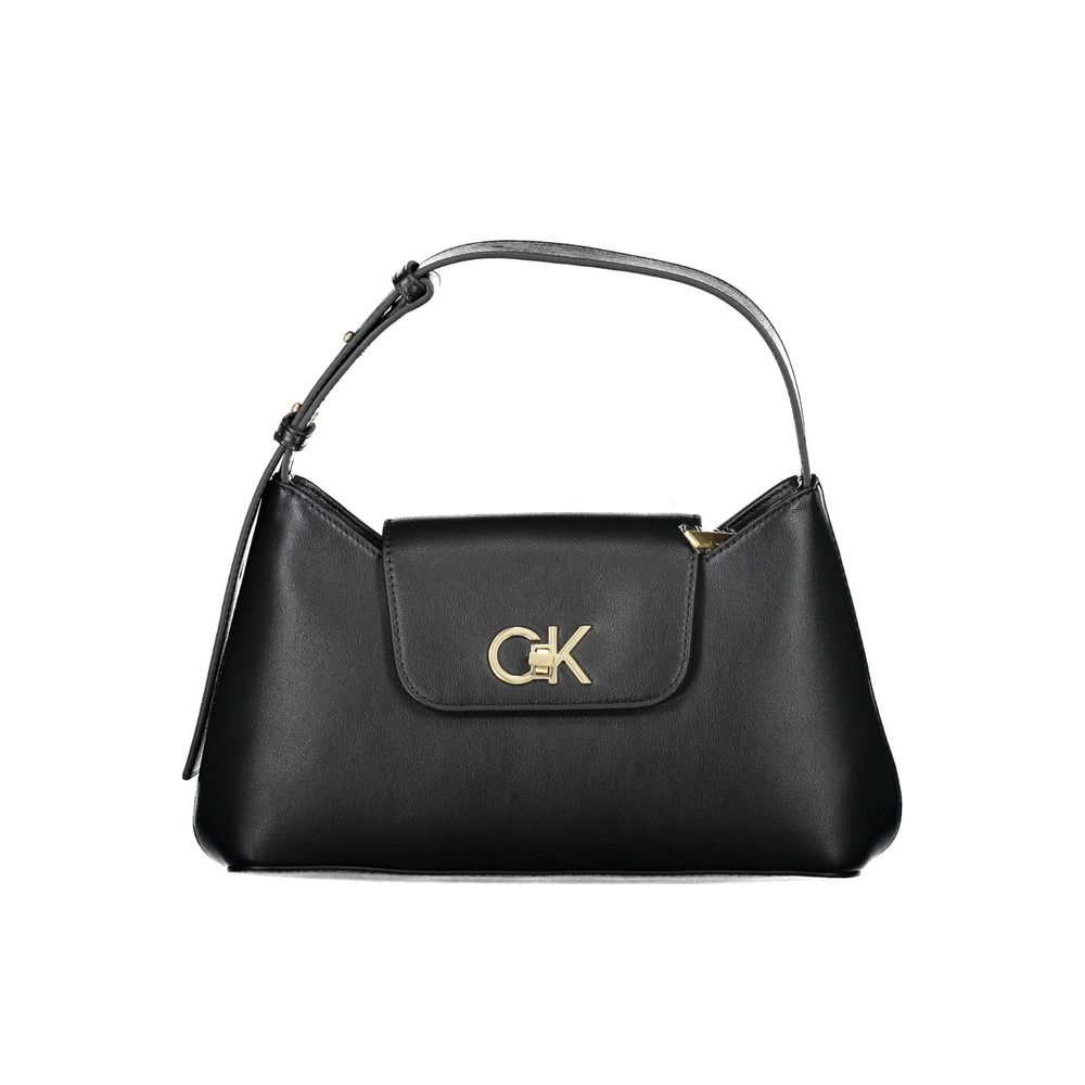 Calvin Klein Black Polyester Handbag