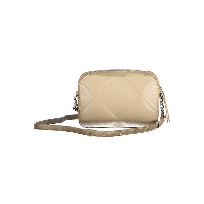 Calvin Klein Beige Polyester Handbag